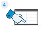 4 Manually enter into RQ illustration of clerk manually entering transaction into RepairQ