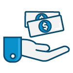 lending lending money icon