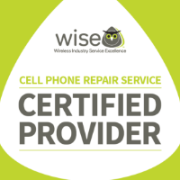 Cell phone repair service WISE certified